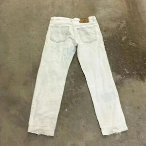 Vintage blue back  light wash jeans